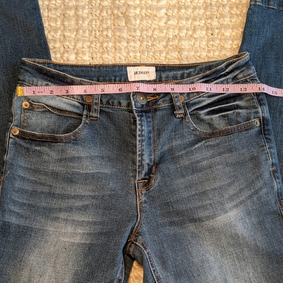 Hudson Girls Size 12 Straight Leg Jeans - Picture 2 of 6